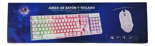 Teclado Mouse Combo Retroiluminado ⚡