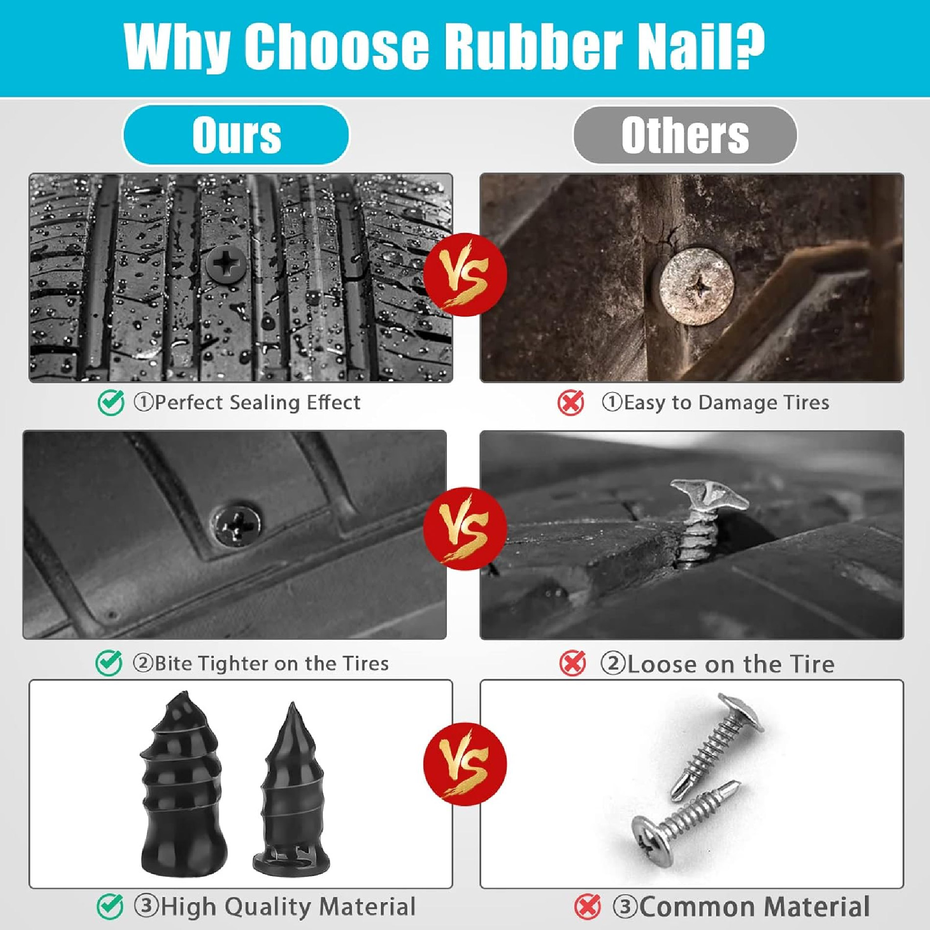 Miniatura 6 de Kit X20 Tornillos Despinchar Llantas