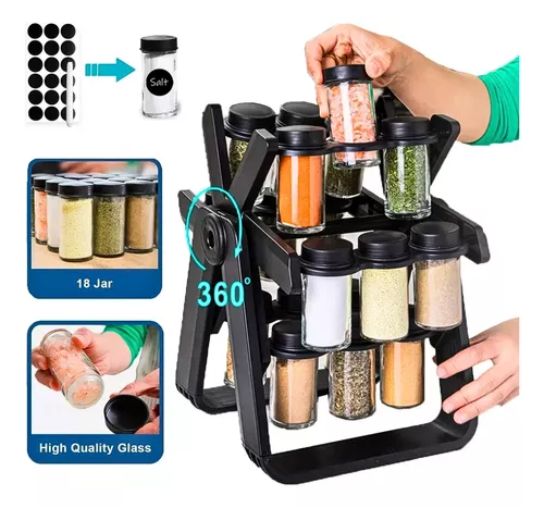 Miniatura 6 de Condimentero Carrusel giratorio x 18