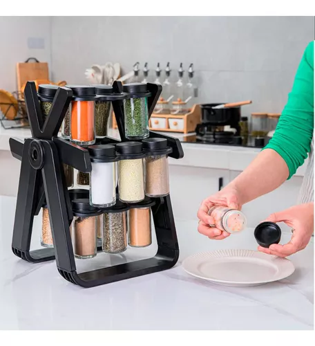 Miniatura 3 de Condimentero Carrusel giratorio x 18