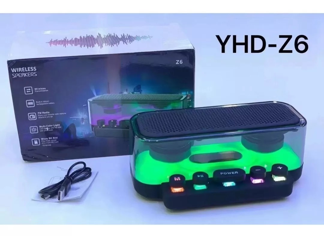 Miniatura 5 de PARLANTE Z6 MAQUINA DE ESCRIBIR RGB