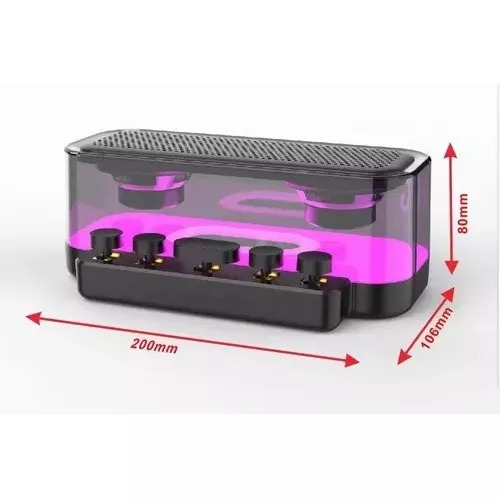 Miniatura 2 de PARLANTE Z6 MAQUINA DE ESCRIBIR RGB