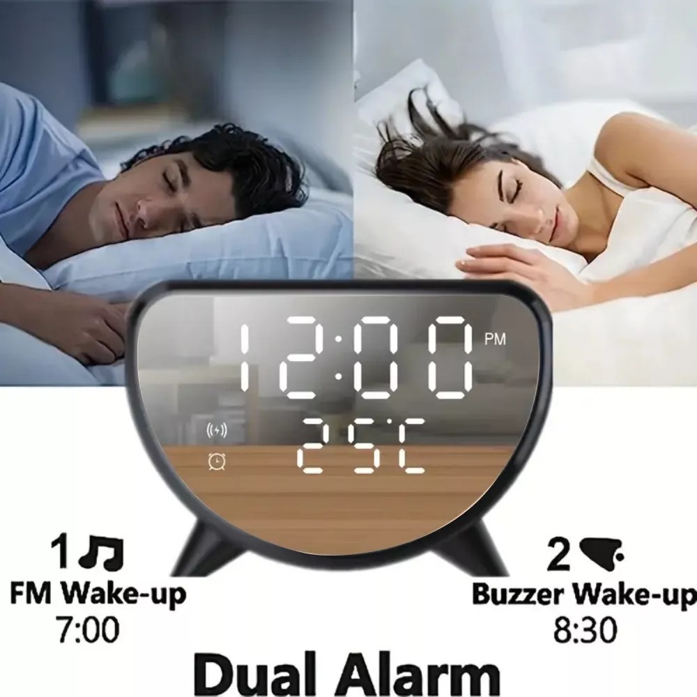 Miniatura 5 de RELOJ DESPERTADOR CON CARGADOR INALAMBRI