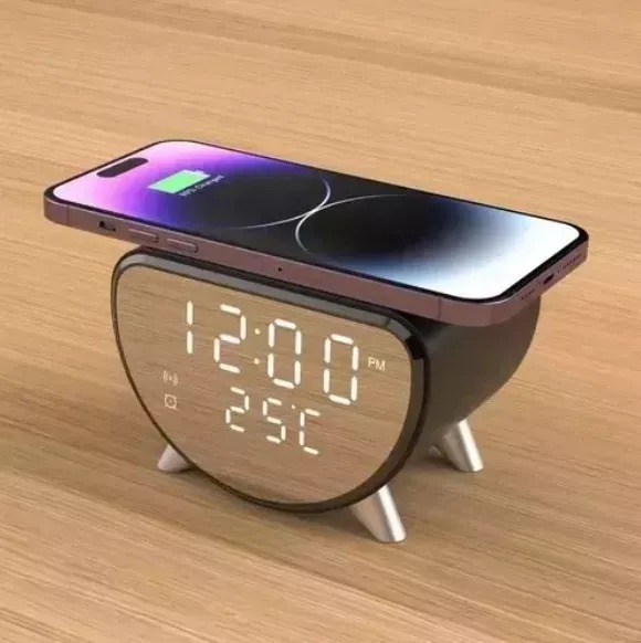 Miniatura 4 de RELOJ DESPERTADOR CON CARGADOR INALAMBRI