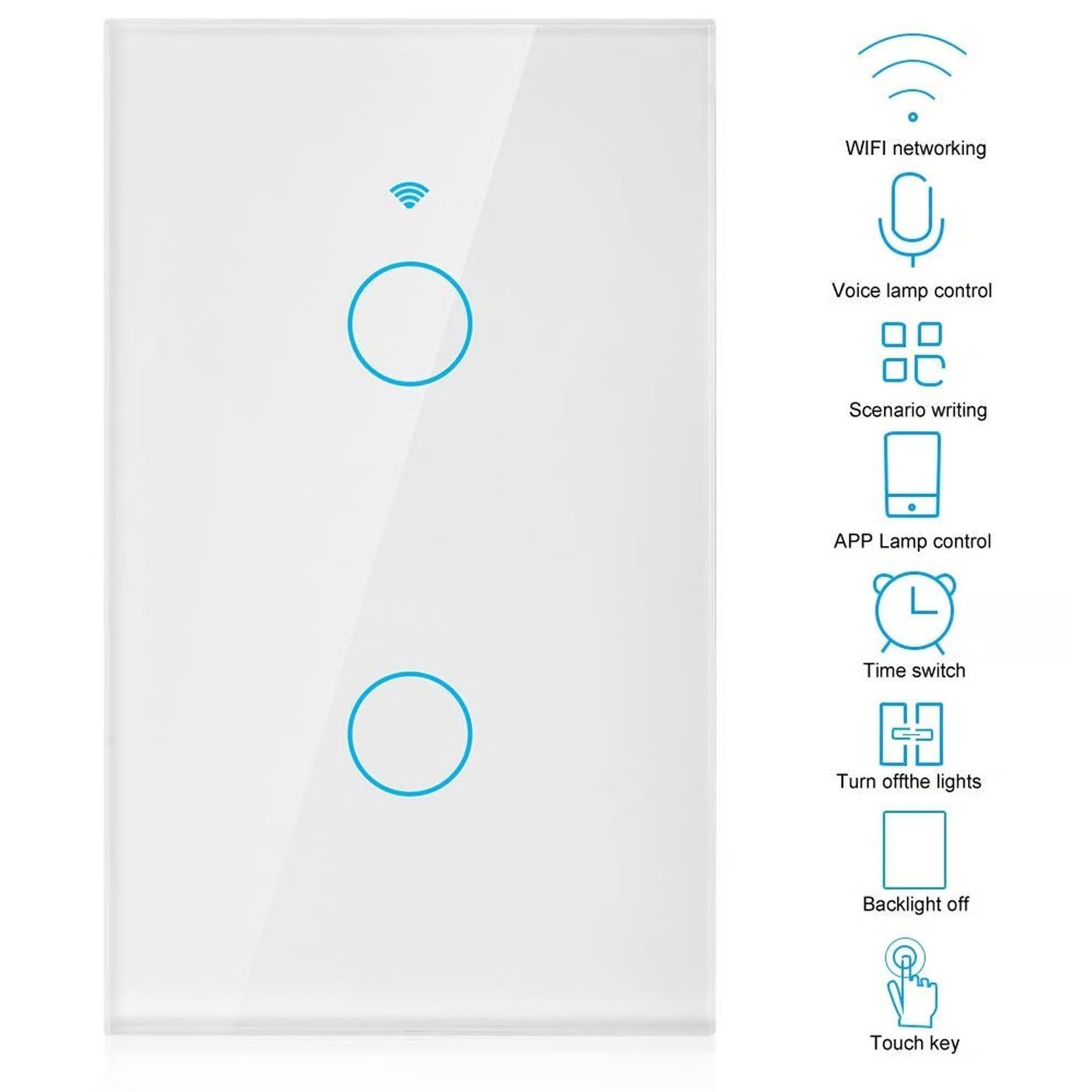 Miniatura 2 de INTERRUPTOR DE LUZ DOBLE