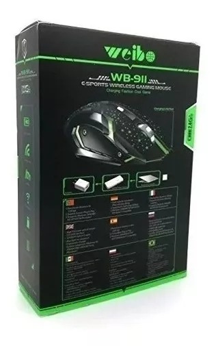 MOUSE GAMER INALAMBRICO WB 911