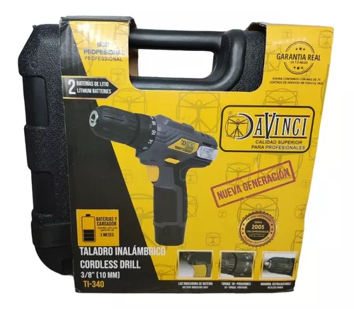 Miniatura 2 de Taladro Inalámbrico 10mm Ti-340 12v ⚡