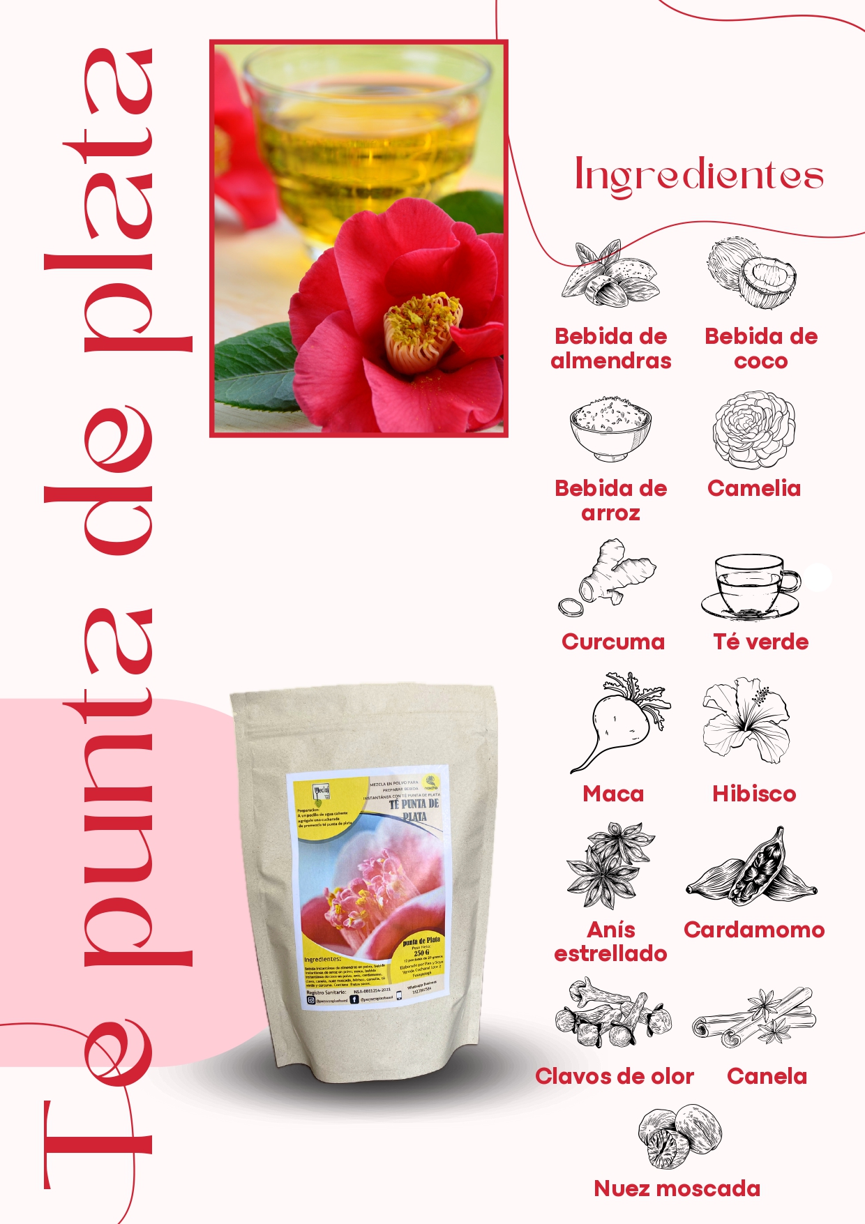 Té de Punta De Platas Naturales suave⚡