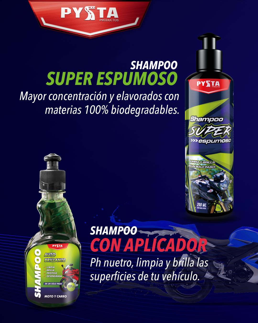 Remov Rayones + Shampoo Pysta Moto Carro