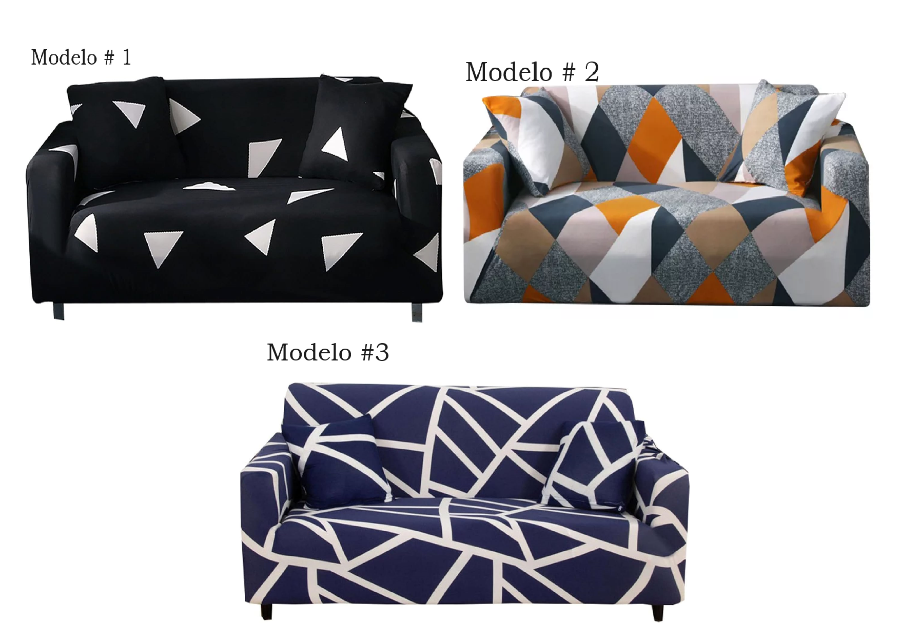 Funda Sofa 3 Puestos ajustable + obsequi