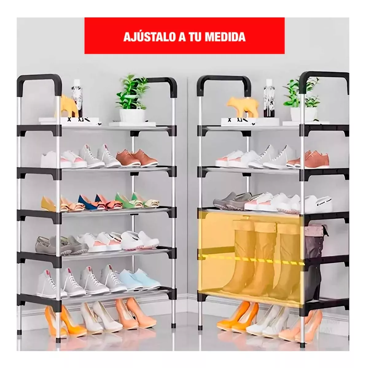 Miniatura 8 de Organizador Zapatero 3 Niveles
