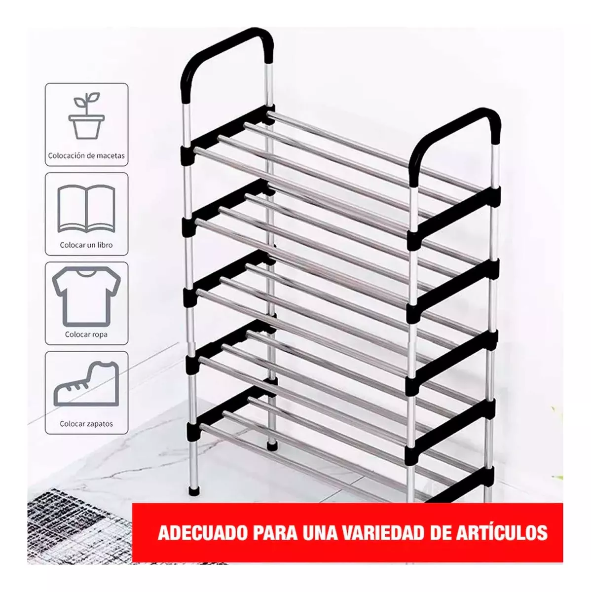 Miniatura 9 de Organizador Zapatero 3 Niveles