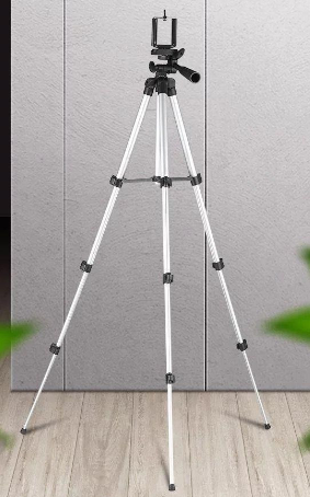 Miniatura 3 de Trípode plateado 3110 para cámara o celu