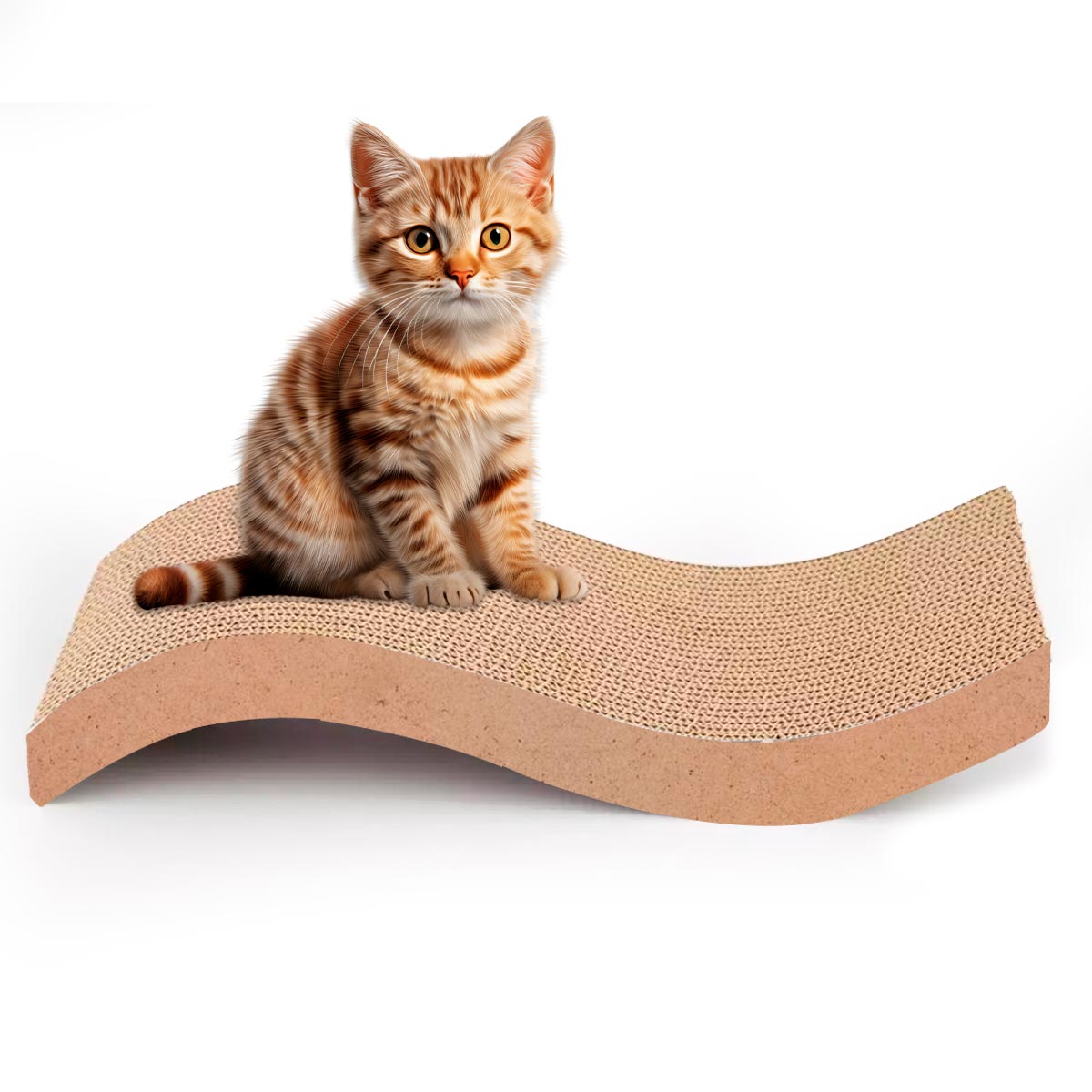 Miniatura 4 de Rascador Gatos Anti Estrés Carton MCTK01