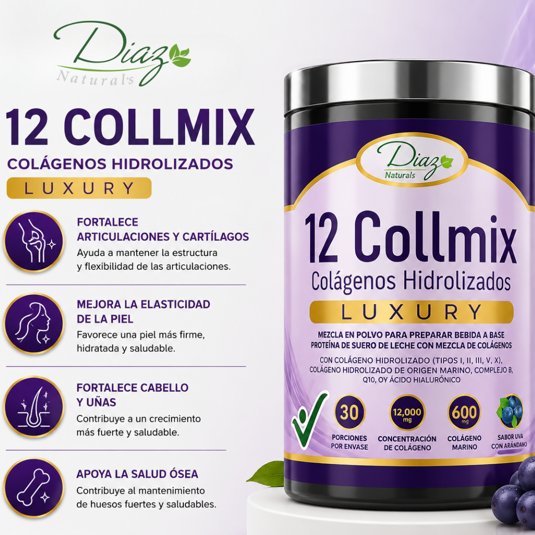 12 COLLMIX COLAGENO HIDROLIZADO