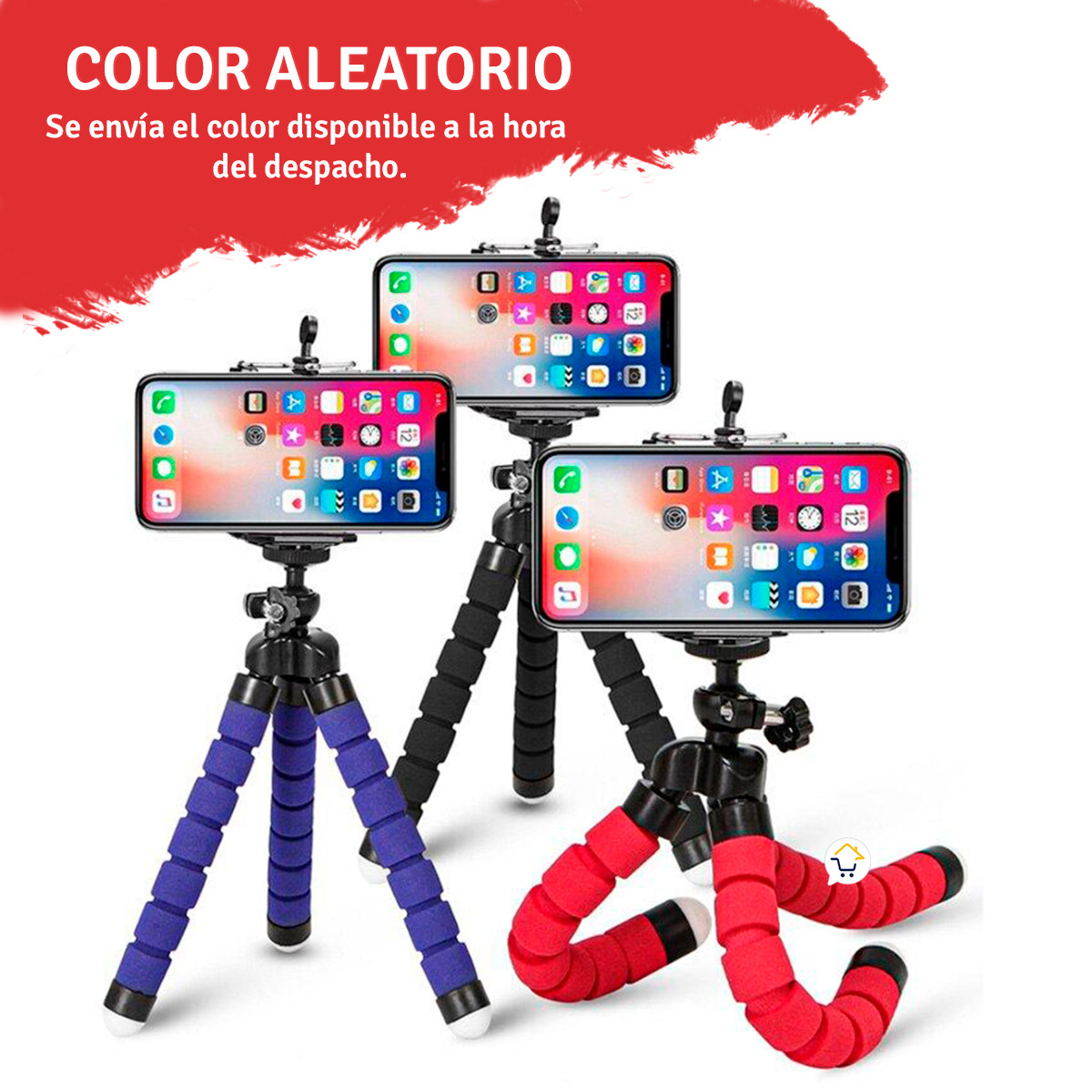 Miniatura 2 de Tripode Pulpo Flexible Celular GTR1