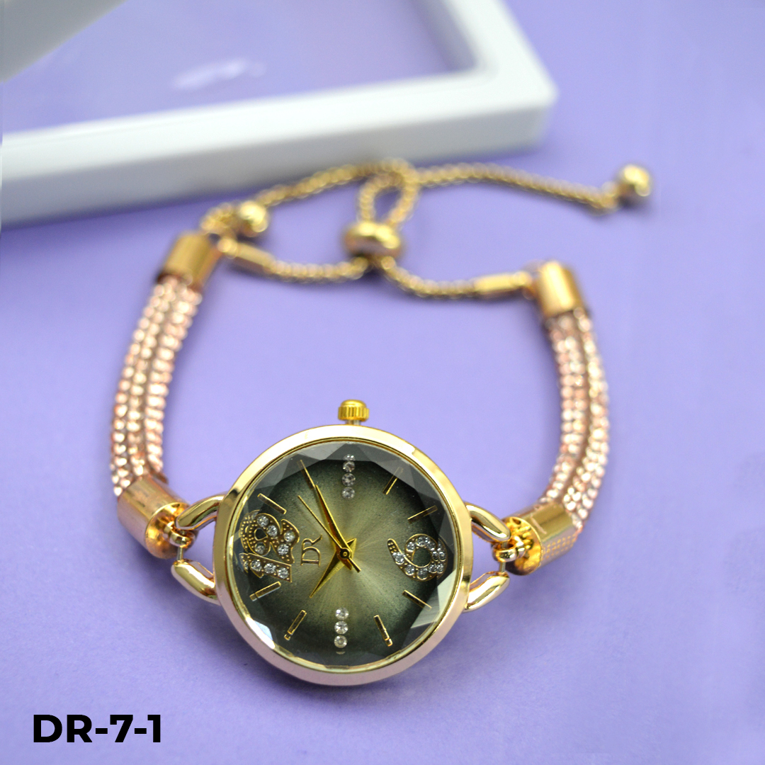 DR-7 RELOJ PULSERA TIPO JOYA EN ESTUCHE