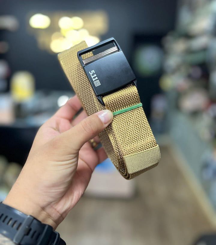 CINTURON MILITAR 511 - COLOR: VERDE OLIVA