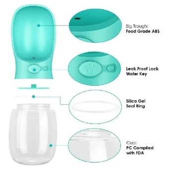 Miniatura 2 de Bebedero Portátil  Para Mascotas