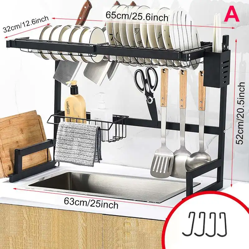 Escurridor Platero Acero inoxidable 85cm