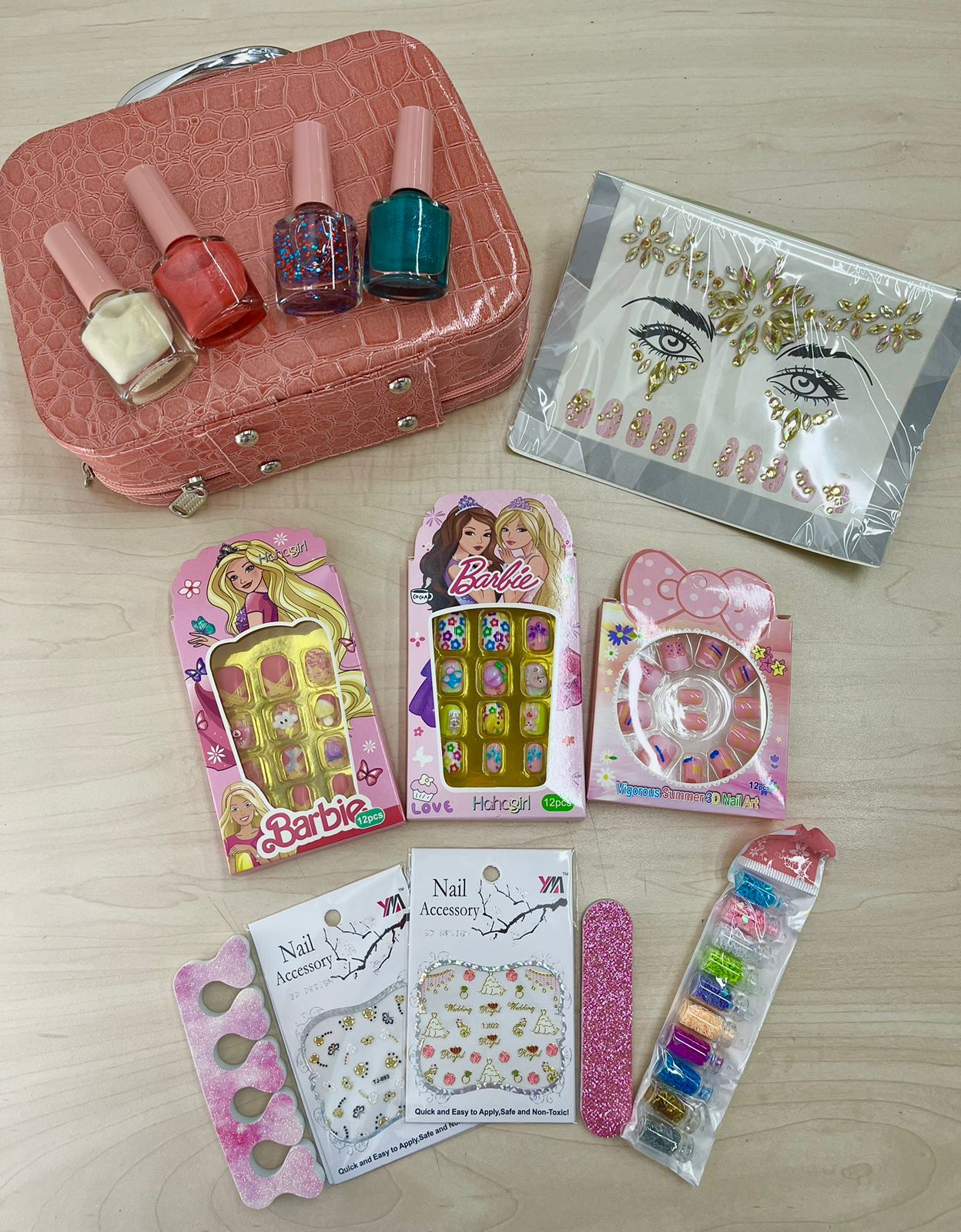 Miniatura 3 de Cartuchera Set De Manicura De Barbie Par