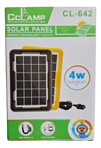 Miniatura 2 de Cargador Para Celular de Panel Solar 4 W