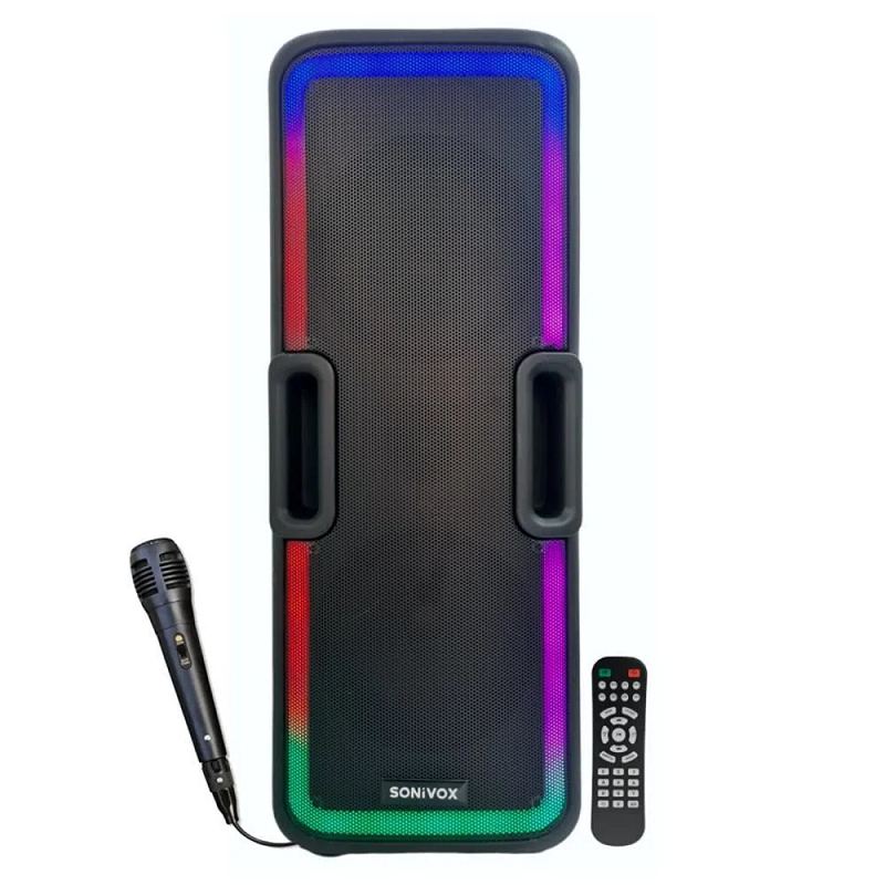 Miniatura 3 de Cabina Parlante Sonido Bt Fm Tws Micrófo