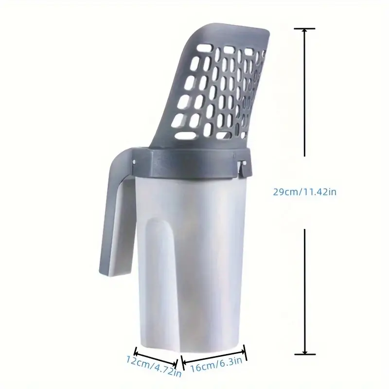 Miniatura 5 de Pala De Arena Para Gatos Con Soporte