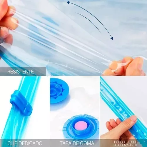 Bolsas Ahorradora De Espacio X 5 Empaque