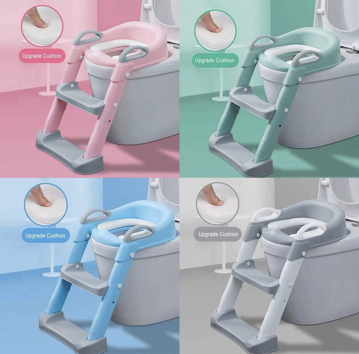 Silla Escalera Plegable para niño Orinal