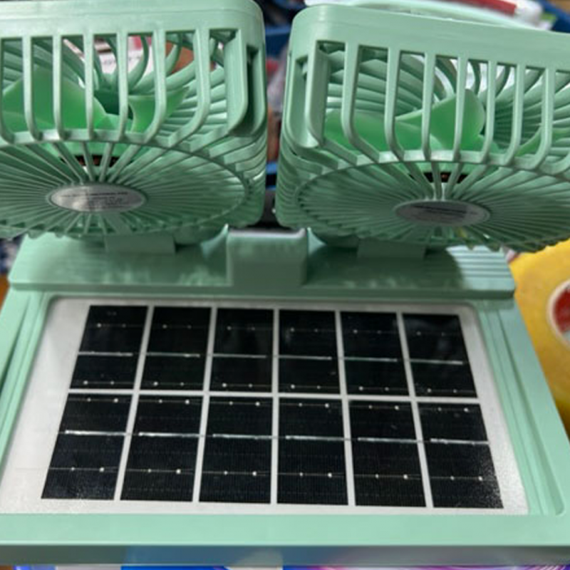 Miniatura 3 de VENTILADOR CON CARGA SOLAR DOBLE