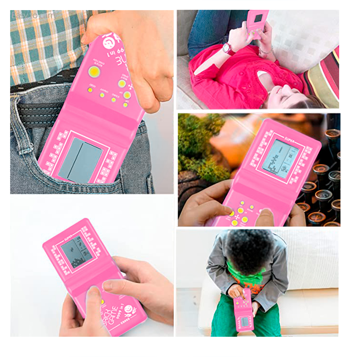 Vista 3 de Mini Consola Portatil Atari +10 E9999 - color: azul