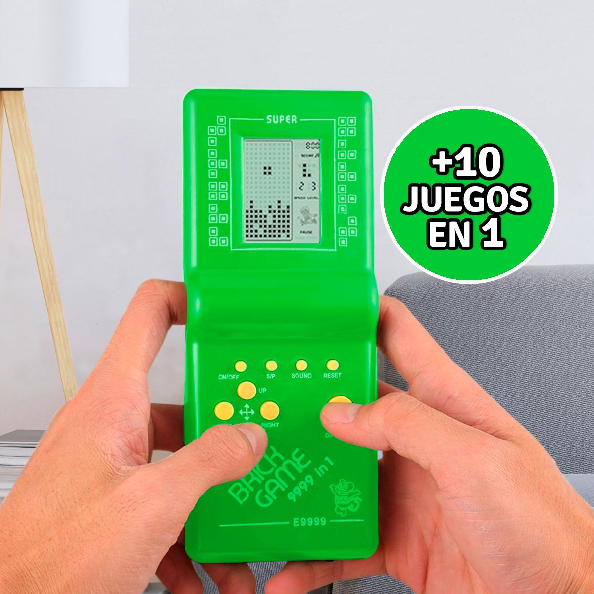 Vista 5 de Mini Consola Portatil Atari +10 E9999 - color: azul