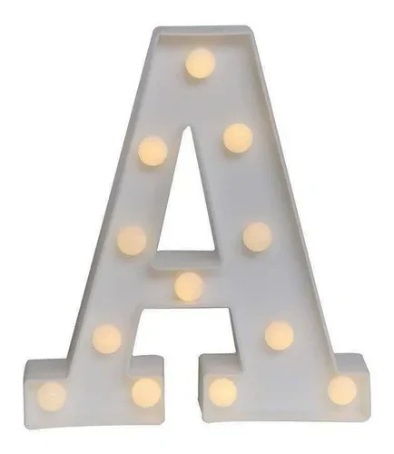 Letras Luz Led Lampara Decorativas