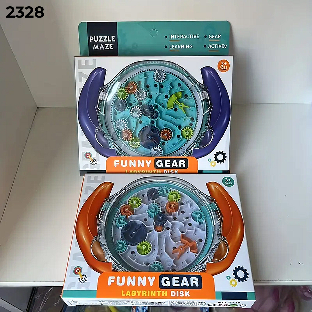 Vista 3 de 2328 LABERINTO 3D ENGRANAJES - COLOR: NARANJA