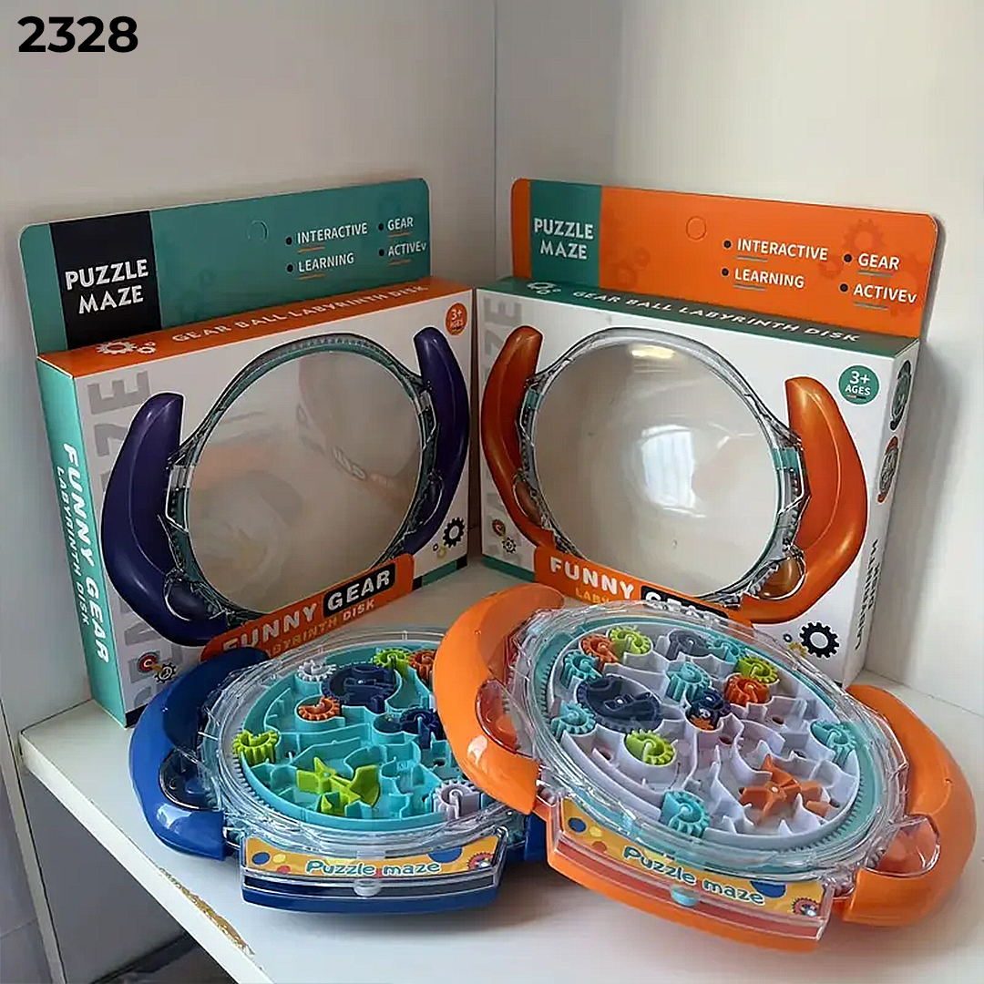 Vista 6 de 2328 LABERINTO 3D ENGRANAJES - COLOR: NARANJA