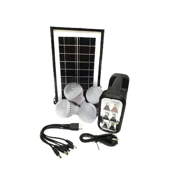 Miniatura 8 de Kit Panel Solar+4 Bombillos+Batería