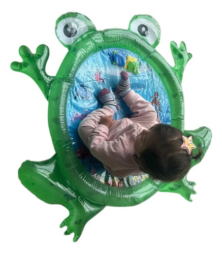 Colchoneta Tapete Inflable Agua Bebé