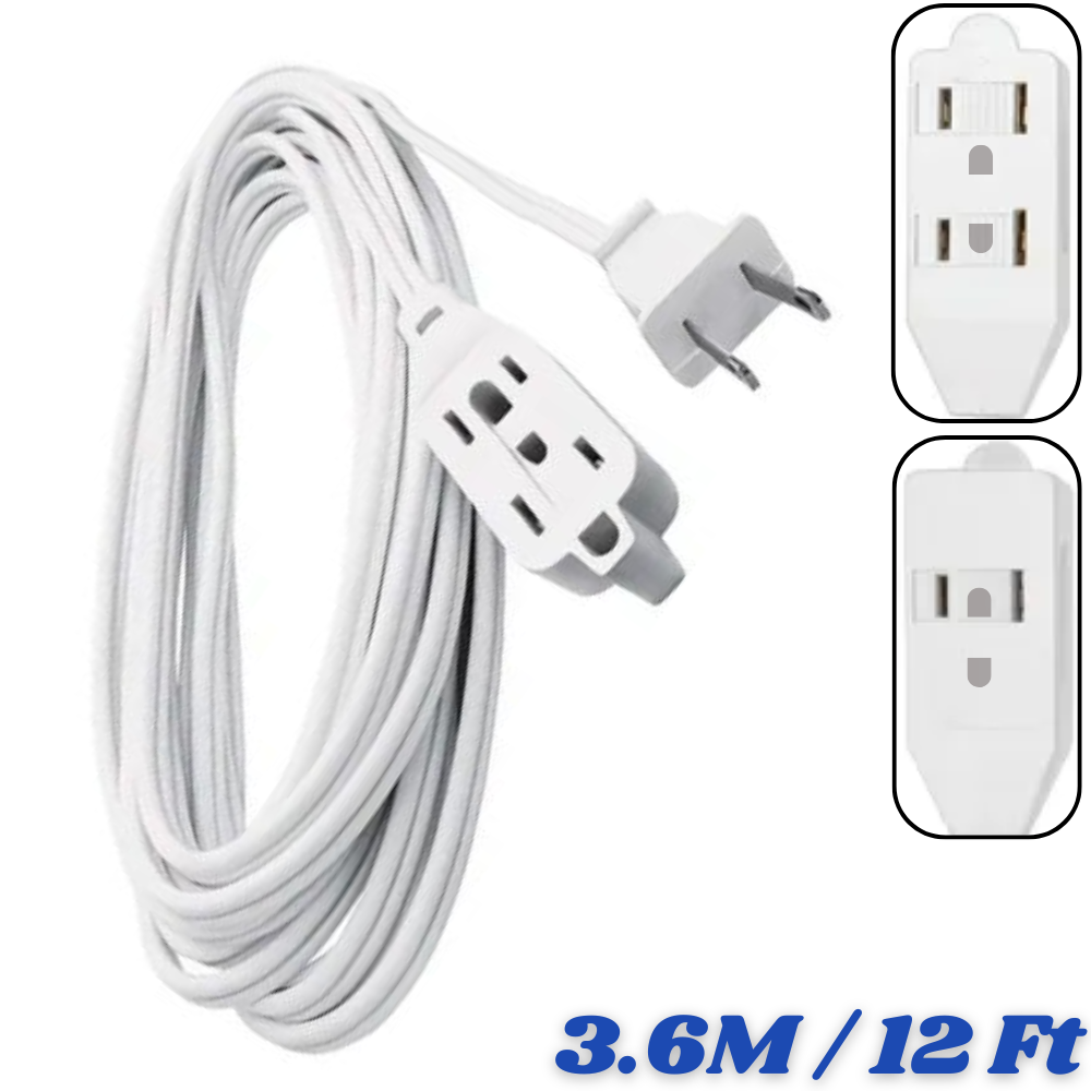 Extension Electrica 3.6 Metros / 12Ft