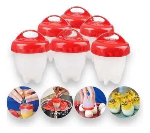 Hervidor Moldes En Silicona De Huevos