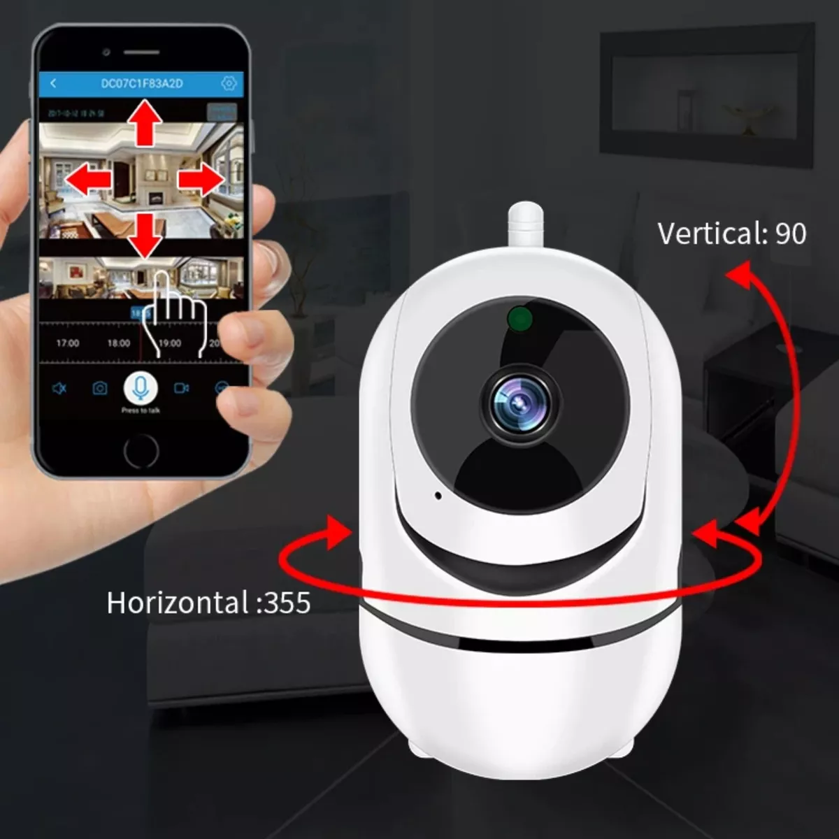 Miniatura 3 de CAMARA 1 ANTENA APP V380PRO