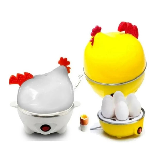 Vista 10 de Gallina Eléctrica Hervidor De Huevos - COLOR: AMARILLO