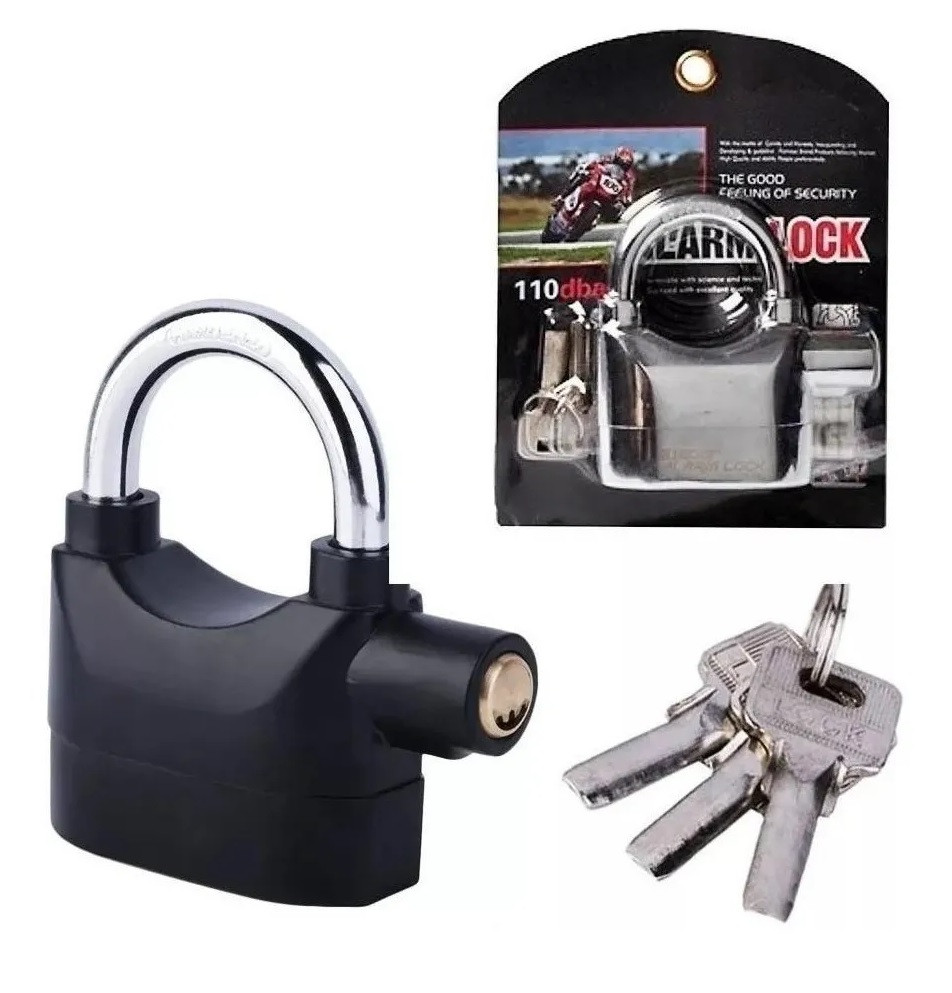 Miniatura 2 de Candado Alarma Motos Bicicletas Segurida