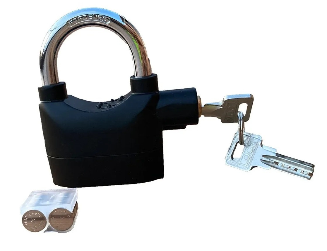 Miniatura 4 de Candado Alarma Motos Bicicletas Segurida