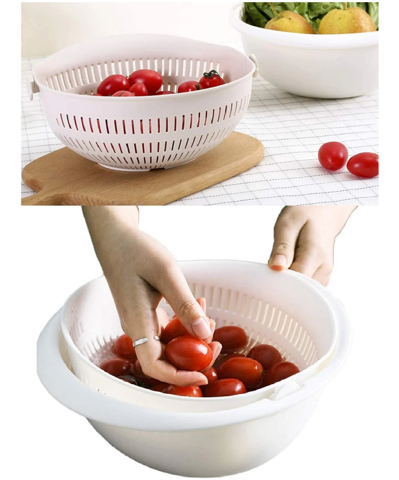 Miniatura 5 de Colador, Escurridor Girarorio