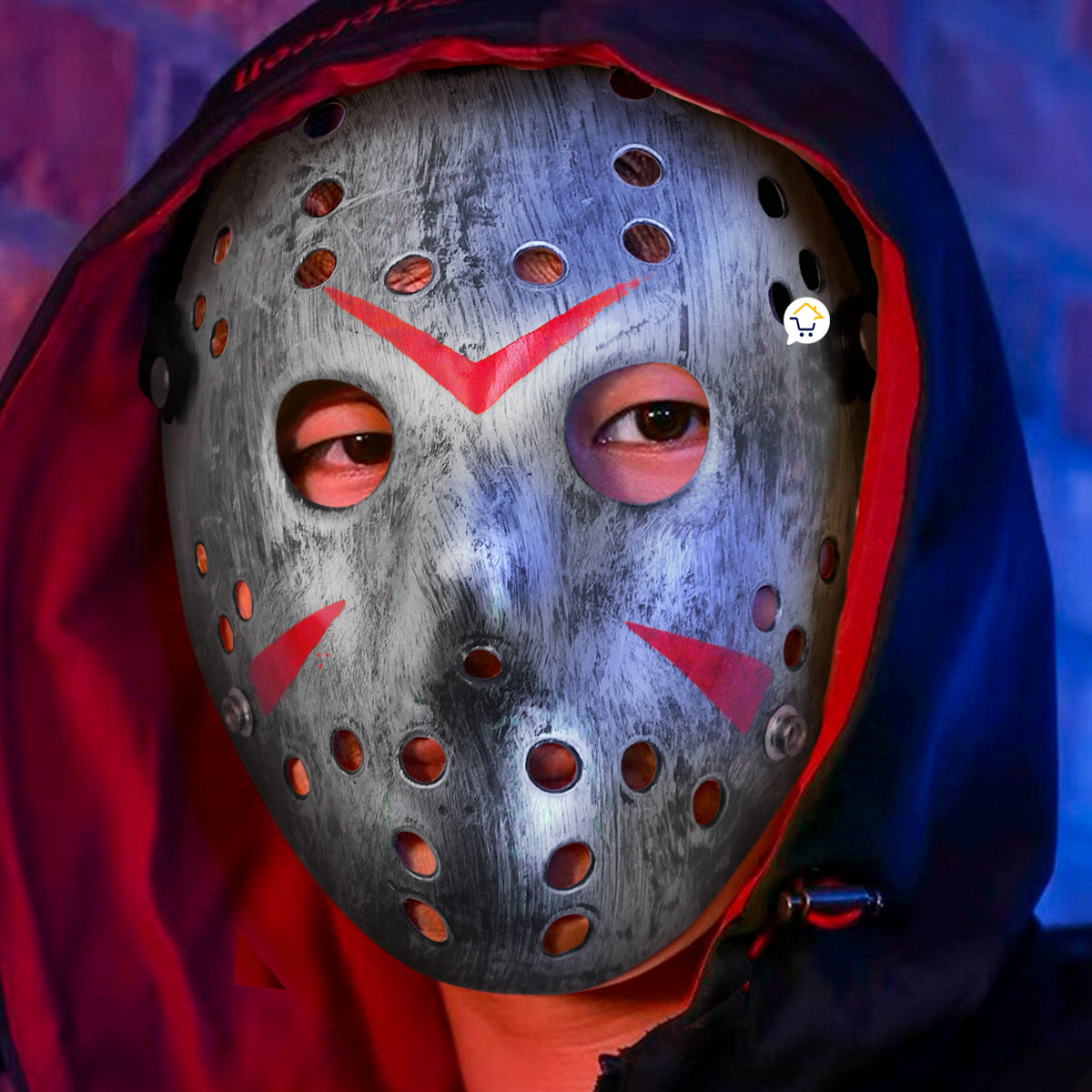 Mascara Asesino Jason Halloween MHOC1