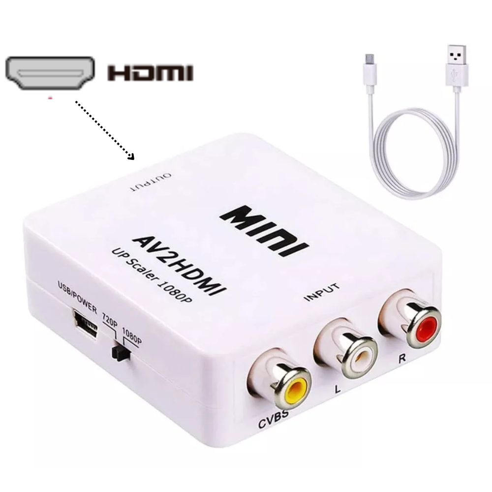 Miniatura 3 de Convertidor Adaptador Rca A Hdmi Av2hdm