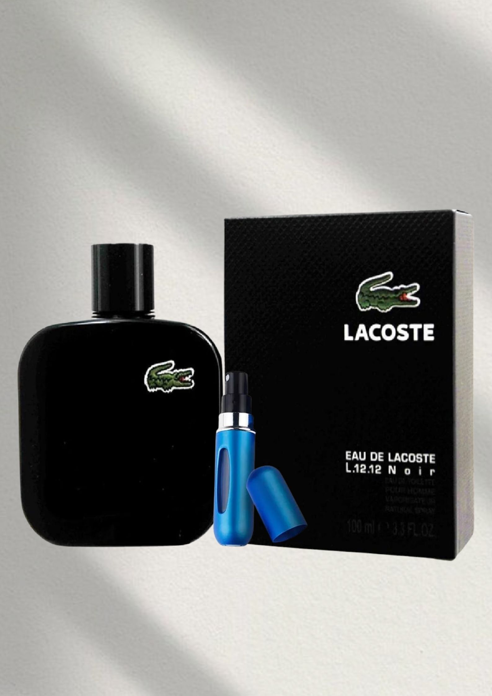 L12.12 NOIR LACOSTE