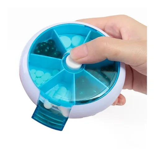 Miniatura 3 de Pastillero semanal giratorio