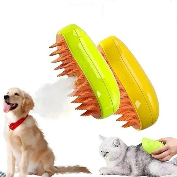 Cepillo Quita Pelos A Vapor Gatos Perros